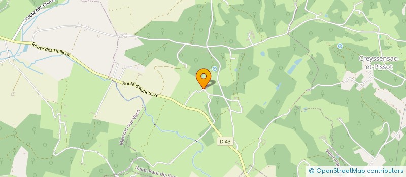 localisation de l'entreprise MADAME SINDY VILLENAVE  SAINT-PAUL-DE-SERRE