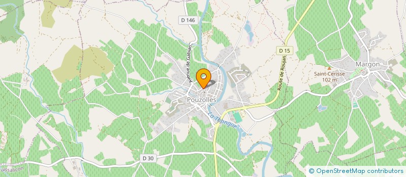 localisation de l'entreprise MADAME SINEAD RYAN  POUZOLLES