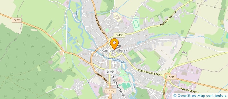 localisation de l'entreprise MADAME SINEM BAYRAM  RAMBERVILLERS