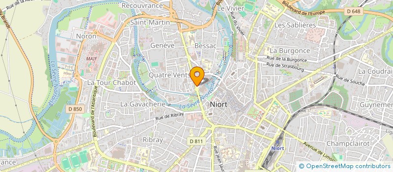 localisation de l'entreprise MADAME SINEM KOLUKISA à NIORT