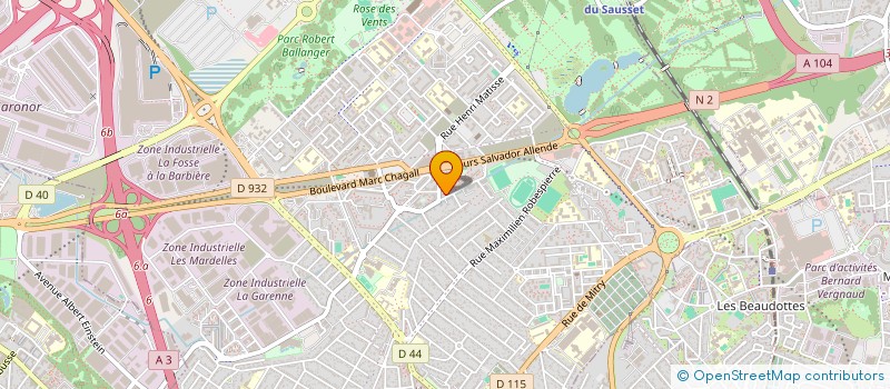 localisation de l'entreprise MADAME SINEM UCAR  AULNAY-SOUS-BOIS