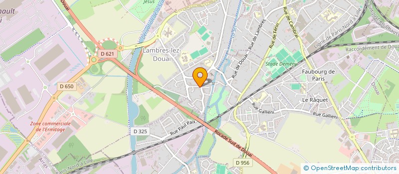 localisation de l'entreprise MADAME SINGRID MARONNIER à LAMBRES-LEZ-DOUAI