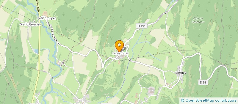 localisation de l'entreprise MADAME SINSEMILLA VICTOR  VAL SURAN