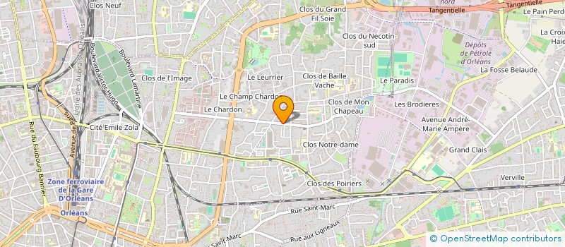 localisation de l'entreprise MADAME SINTHIOU DIALLO à ORLEANS