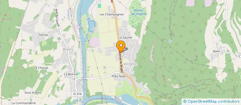 localisation de l'entreprise MADAME SINY NGUON  VIRIGNIN