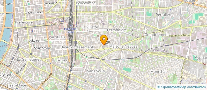 localisation de l'entreprise MADAME SINZIANA GHISE  LYON