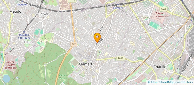 localisation de l'entreprise MADAME SIPANA TCHAKERIAN à CLAMART