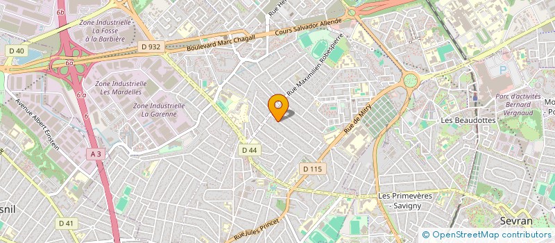 localisation de l'entreprise MADAME SIRA BA à AULNAY SOUS BOIS