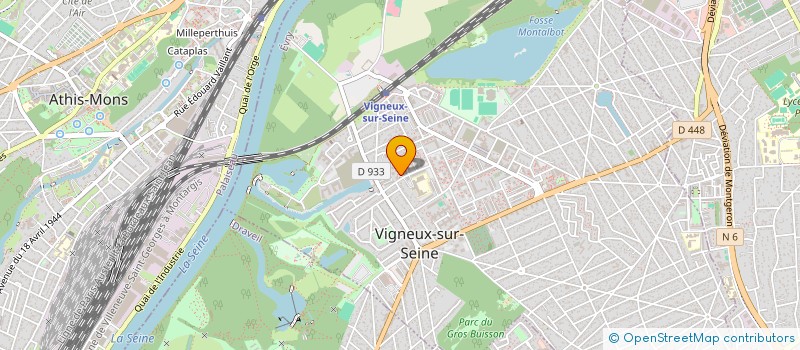 localisation de l'entreprise MADAME SIRA DIAMBANG à VIGNEUX-SUR-SEINE