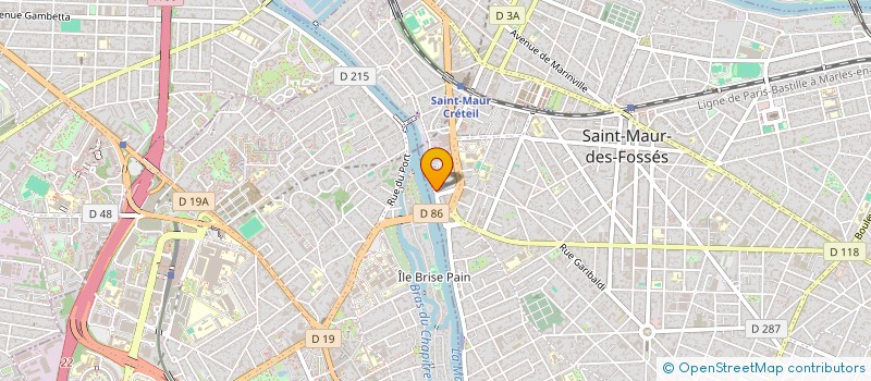 localisation de l'entreprise MADAME SIRAMORY KEITA  SAINT-MAUR-DES-FOSSES