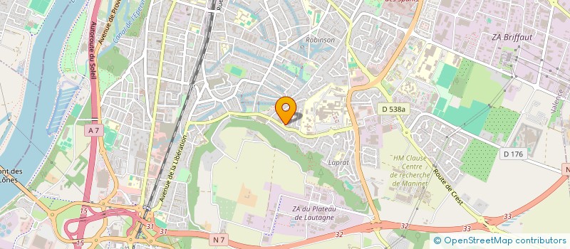 localisation de l'entreprise MADAME SIRAN AZIZOVA à VALENCE
