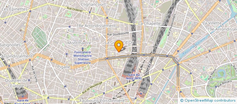 localisation de l'entreprise MADAME SIRANCOUMBA CAMARA  PARIS