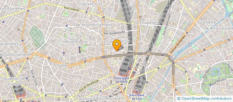 localisation de l'entreprise MADAME SIRANDOU TRAORE  PARIS