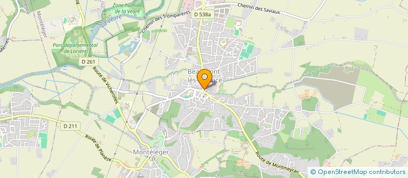 localisation de l'entreprise MADAME SIRANOUCH SARKISSYAN à BEAUMONT-LES-VALENCE