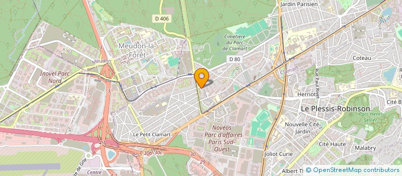localisation de l'entreprise MADAME SIRANUSH HOVHANNISYAN à CLAMART