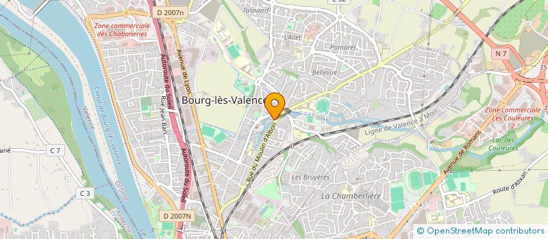 localisation de l'entreprise MADAME SIRANUSH SIMONYAN à BOURG-LES-VALENCE