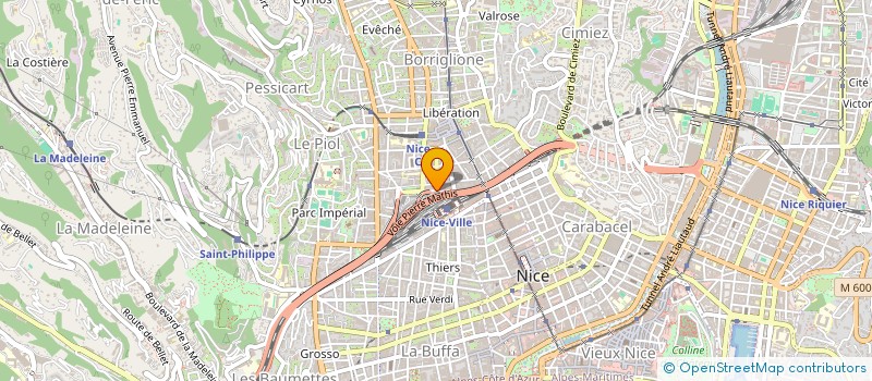 localisation de l'entreprise MADAME SIRBU ANA à NICE