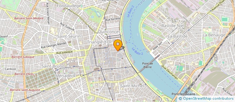 localisation de l'entreprise MADAME SIRENE ONG  BORDEAUX