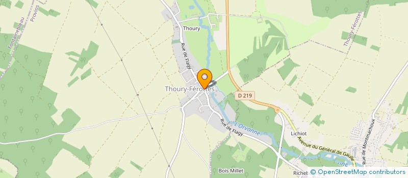 localisation de l'entreprise MADAME SIRIANE REYNES  CHAMPAGNE-SUR-SEINE