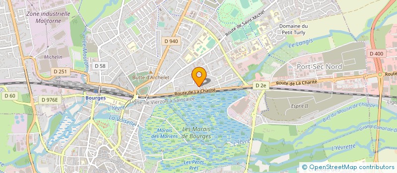 localisation de l'entreprise MADAME SIRIMA LAADJEL  BOURGES