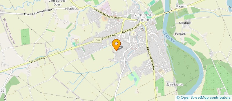 localisation de l'entreprise MADAME SIRINAPHA NUNTANOI  VERDUN-SUR-GARONNE