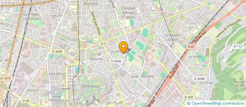 localisation de l'entreprise MADAME SIRINE AHARDANE à GRENOBLE