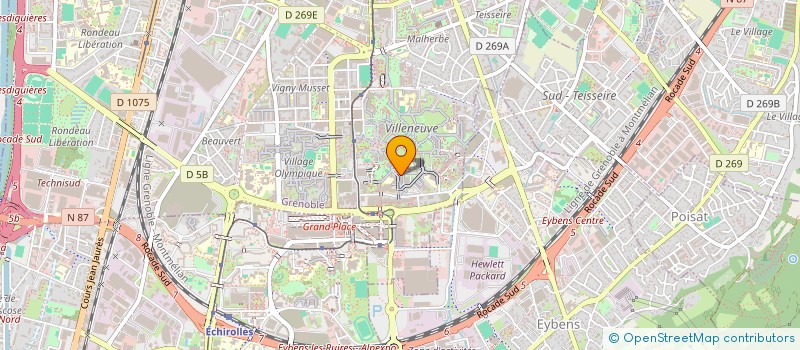 localisation de l'entreprise MADAME SIRINE AMIKADDOUR à GRENOBLE