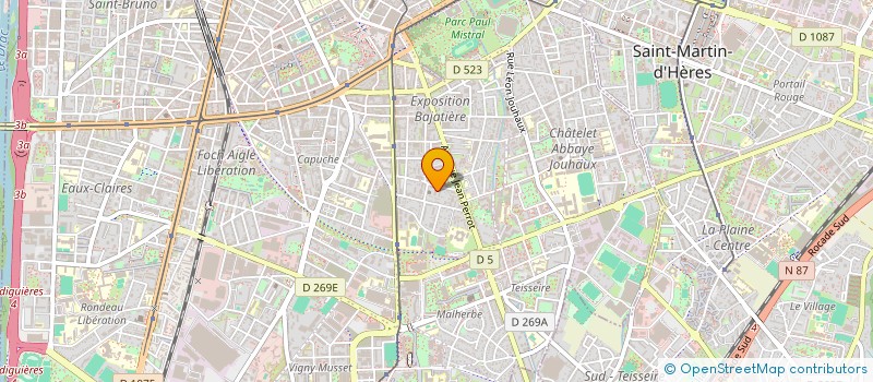 localisation de l'entreprise MADAME SIRINE AMMOUR à GRENOBLE