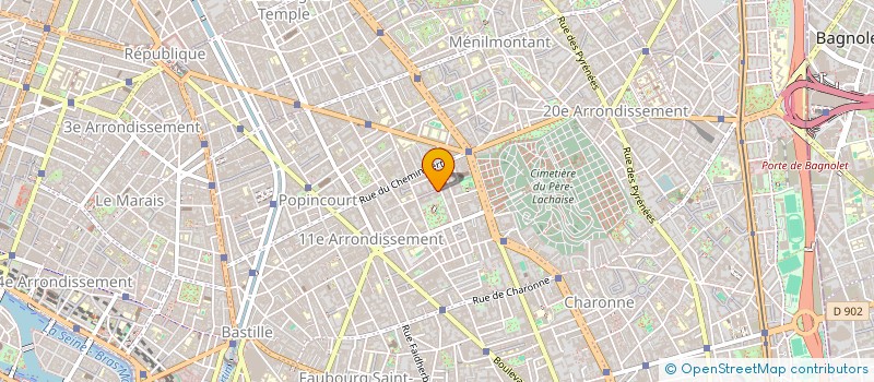 localisation de l'entreprise MADAME SIRINE BEN HANICHE  PARIS