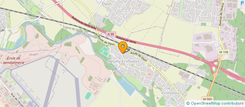 localisation de l'entreprise MADAME SIRINE BEN SLIMAN  NEUILLY-CRIMOLOIS