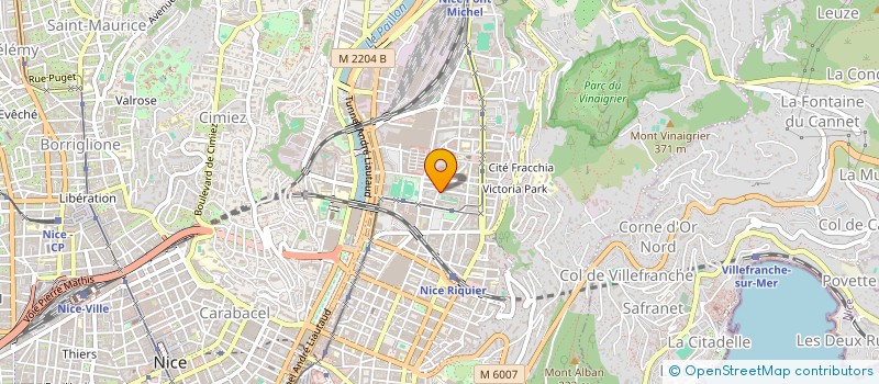 localisation de l'entreprise MADAME SIRINE CHTIOUI à NICE