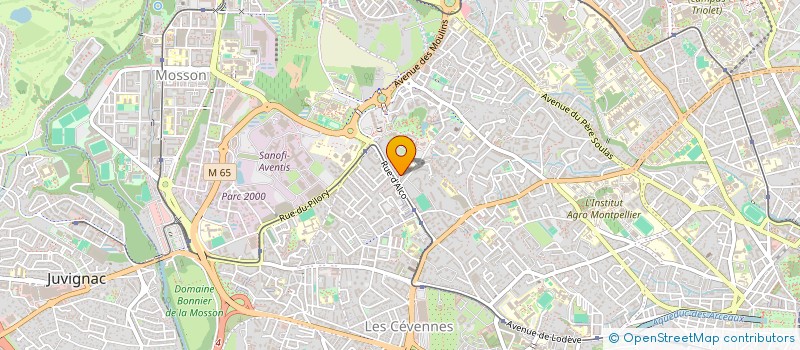 localisation de l'entreprise MADAME SIRINE DAHMEN à MONTPELLIER