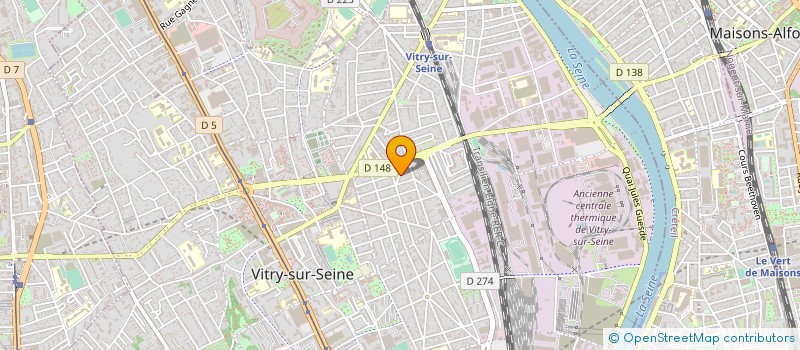 localisation de l'entreprise MADAME SIRINE DRIRA à VITRY-SUR-SEINE