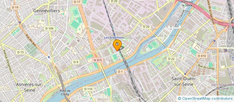 localisation de l'entreprise MADAME SIRINE FARES  ASNIERES-SUR-SEINE