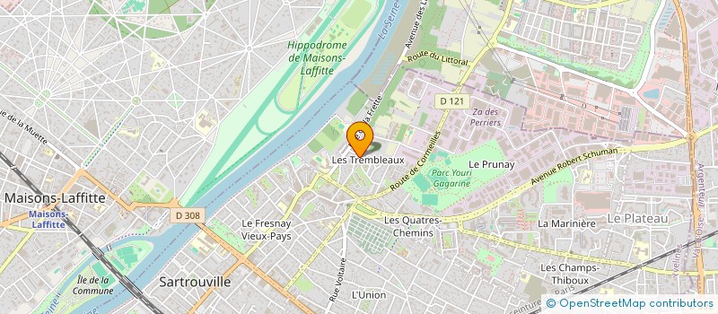 localisation de l'entreprise MADAME SIRINE GUERFI à SARTROUVILLE