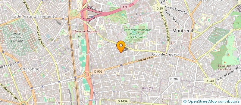 localisation de l'entreprise MADAME SIRINE IVOMBO à MONTREUIL