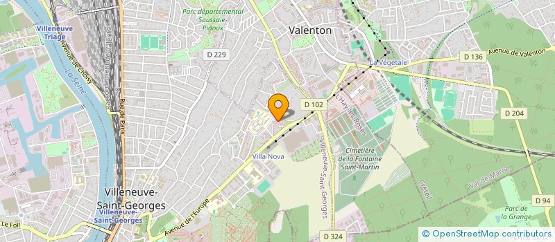 localisation de l'entreprise MADAME SIRINE LEKMINE  VILLENEUVE-SAINT-GEORGES