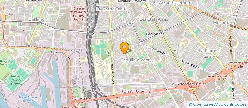 localisation de l'entreprise MADAME SIRINE MAARIF  VENISSIEUX