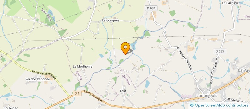 localisation de l'entreprise MADAME SIRINE MARTY  DRULHE