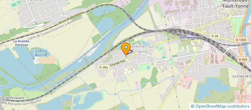 localisation de l'entreprise MADAME SIRINE MEBARKI  VARENNES-SUR-SEINE