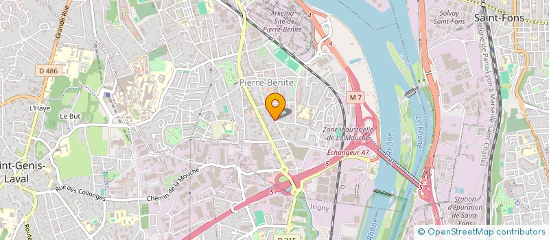 localisation de l'entreprise MADAME SIRINE MESSAOUDI  SAINT-PRIEST