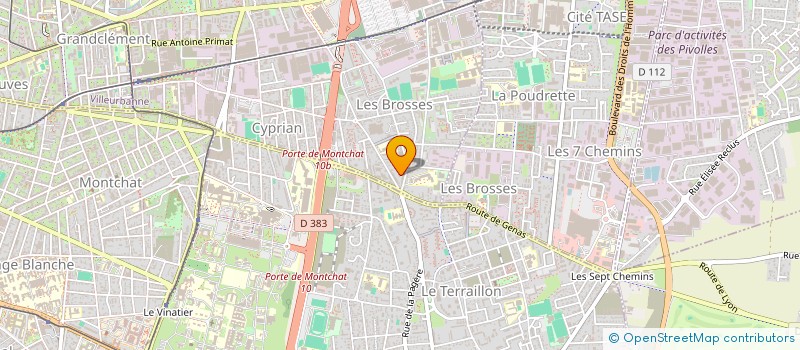 localisation de l'entreprise MADAME SIRINE NEZIH  VILLEURBANNE