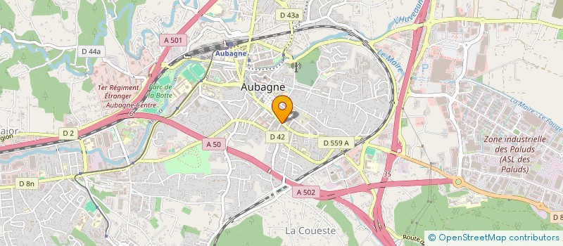 localisation de l'entreprise MADAME SIRINE SABOUR à AUBAGNE