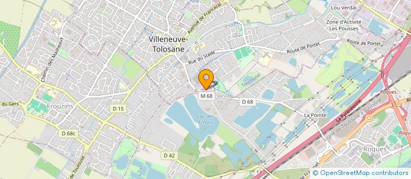 localisation de l'entreprise MADAME SIRINE SAOUDI à VILLENEUVE-TOLOSANE