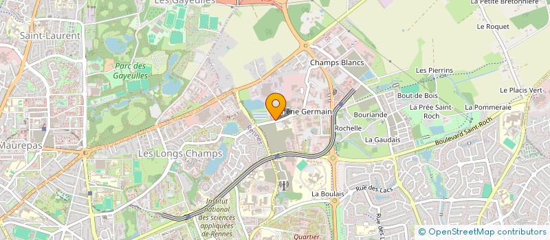 localisation de l'entreprise MADAME SIRISOME SISOMSACK  CESSON-SEVIGNE