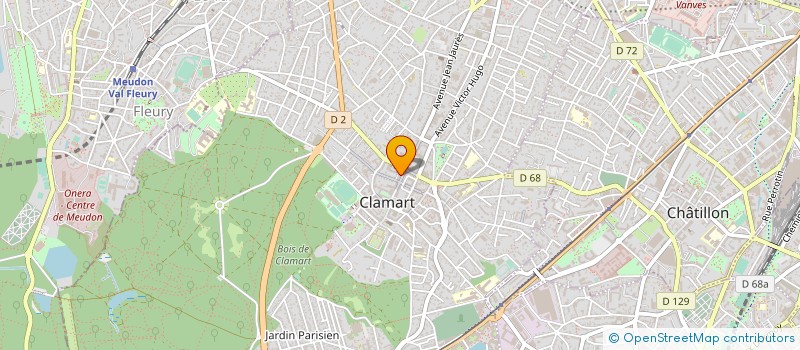localisation de l'entreprise MADAME SIRONG CHEN à CLAMART