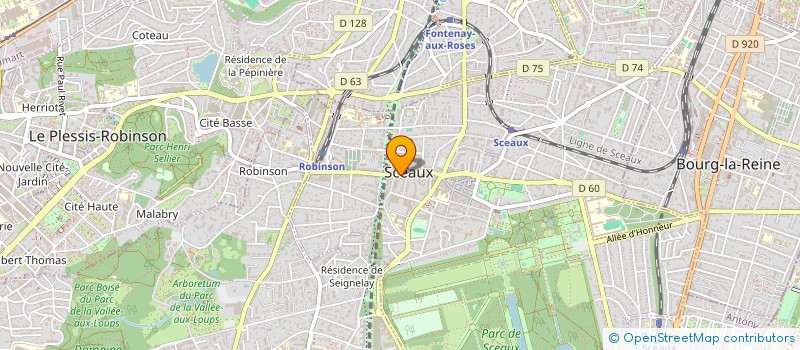localisation de l'entreprise MADAME SIROUN KUCHKERIAN à SCEAUX