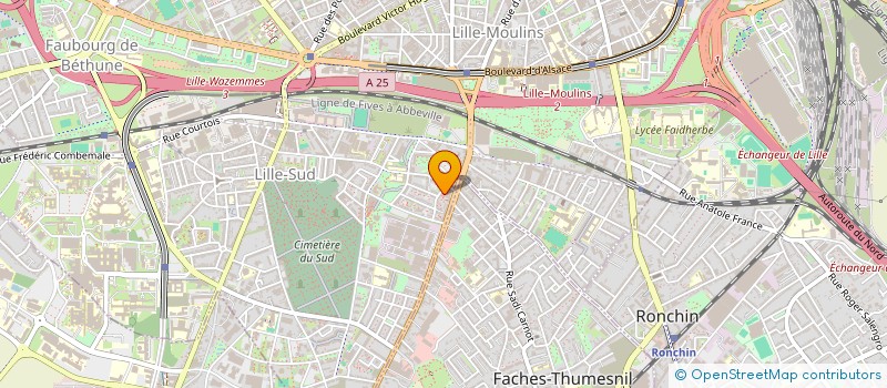 localisation de l'entreprise MADAME SIRVARD YAMANYAN à LILLE