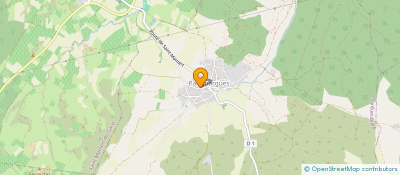 localisation de l'entreprise MADAME SISLEY MAGALI VINCENS  PARIGNARGUES