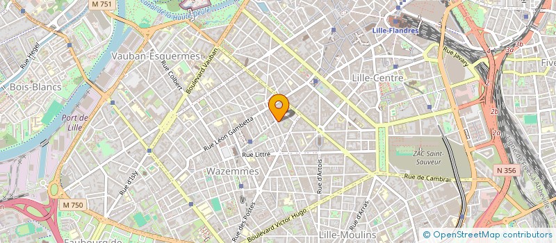 localisation de l'entreprise MADAME SISSI VU à LILLE
